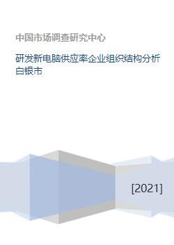 白銀市新電腦研發、供應與銷售維護一體化的企業組織結構分析
